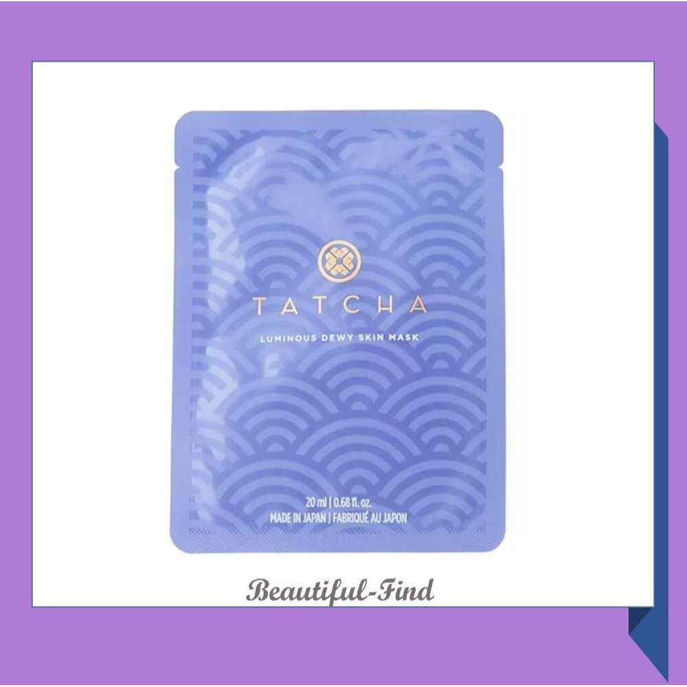 Tatcha Luminous Dewy Skin Mask 0.68 oz / 20 ml NEW/SEALED X1
